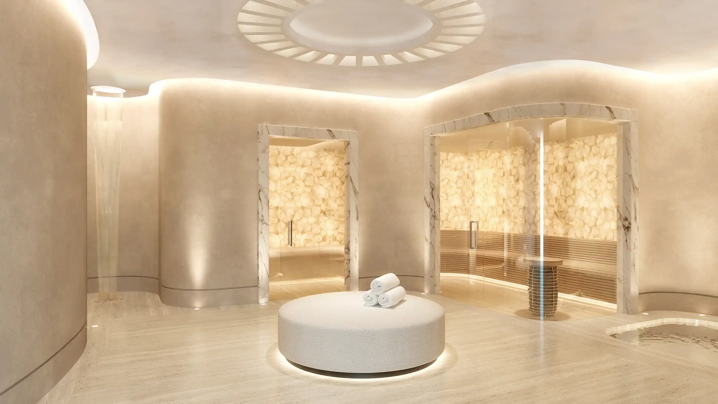 AMRA Residences pool and wellness amenities