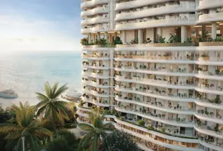 AMRA — sea-facing façade and balconies